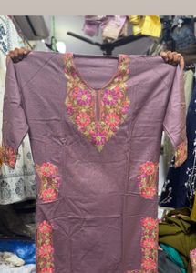 Embroidered  kashmiri Kurti(ferran)