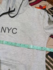 NYC Grey Urban Hoodie - Minimalist Style