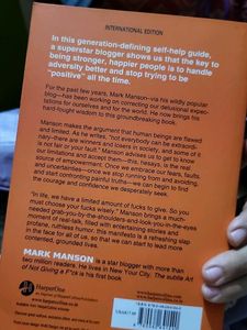 Books  by Mark Manson