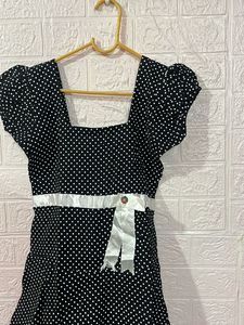 Sweet & Stylish Polka Dot Dress