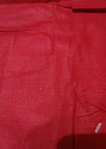 Red Embroidered Salwar Suit With Dupatta