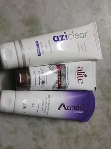 Acne Treatment Bundle - Aziclear, Alite, & Acmed