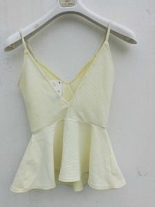Branded Peplum Top.