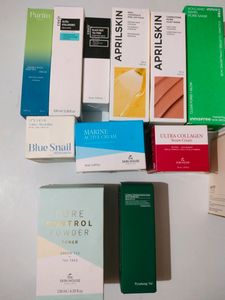 Available Korean Moisturizer, Mask &amp; Toner