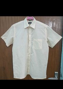 Men&#39;s Cream Shirt