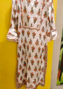 Floral Print Kurta