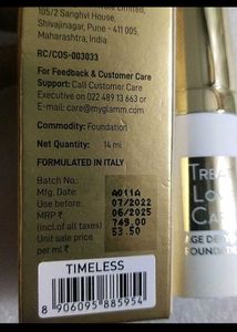 Treat Love Care Age Defying Foundation