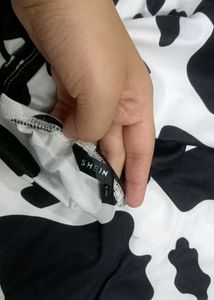 Cow Print Dress