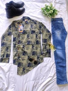 Boy Shirt and Geans