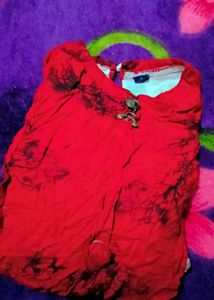 Emerald Green Velvet Tunic