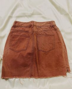 Denim Mini Skirt - Casual Style