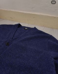 Blue Uniqlo Cardigan