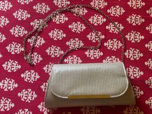 Silver Clutch