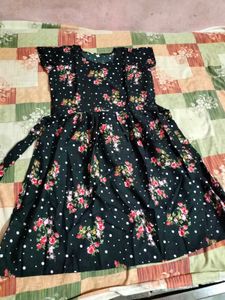 Floral Polka Dot Dress