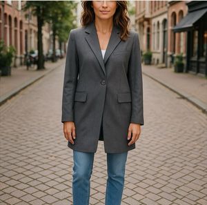 New Without Tag Long Blazer