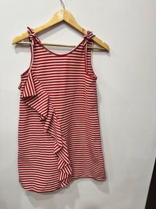 Red Stripes Dress
