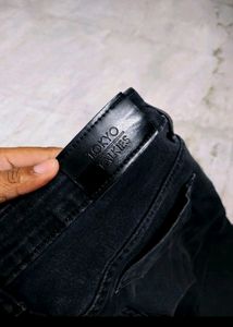 Black Bootcut Jeans