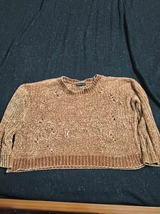 Brown Knit Sweater