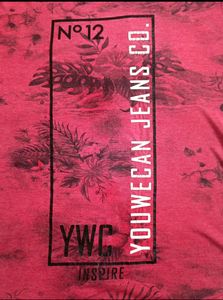 Red T-shirt For Men