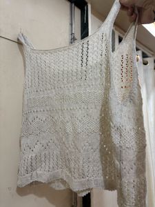 Crochet Knit Tank Top