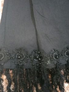 Fancy Pant Kurti With Work