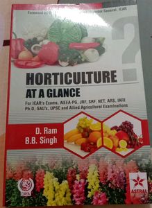 Horticulture book for Competitive exams( ICAR,UPSC