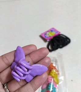 Hair Clips &amp; Rubberband