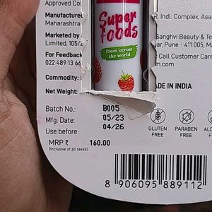 Berry Lipbalm With Sweet Smell