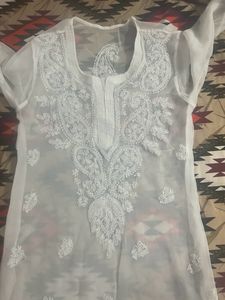 White Kurti