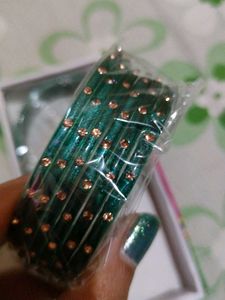 Glass Bangles Combo