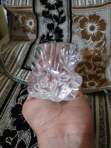 Crystal Showpiece of lord Ganesha ji