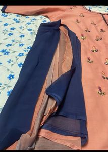 Beautiful Pink Kurti Set