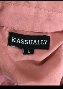 (Kassually) Collar Dress For Women