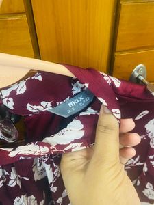 Floral Design Top From MAX