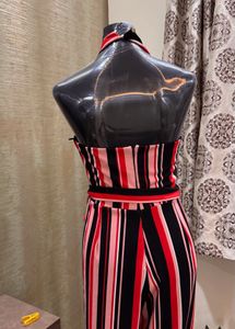 Mukti Color Vertical Strip Jumpsuit