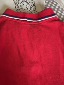 Boys Red Polo T-Shirt