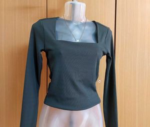Square-necked Amisu Long Sleeve