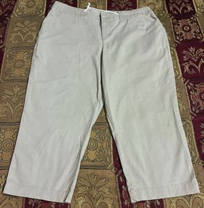 Effortless Casual Chinos — Light Beige
