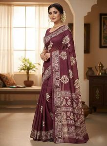 Elegant Printed Saree