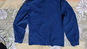 Ruffled Blue Shirt Urbanic