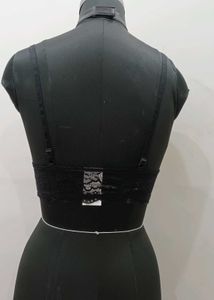 Black Chain Detail Bralette