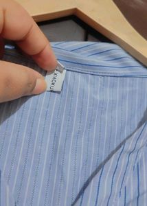 Light Blue Printed Dress For 32 Bust