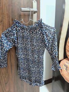 Chiffon Top Cotton Blend Inside