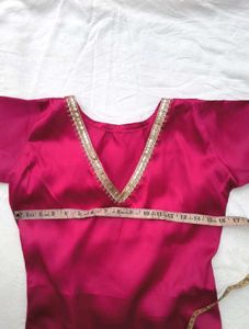 Elegant corset back kurti 🎀