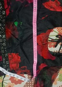 Red N Black Orgenza Dress