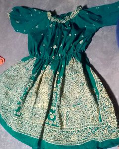 Green Embroidered Tunic