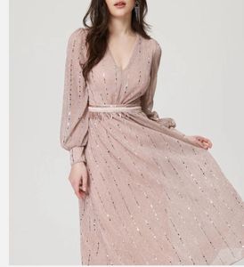 Elegant Sheer Maxi Dress