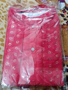 Premium Embroidery And Beads Kurta Set For Kids