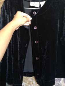 Korean Velvet Jacket