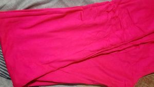 Hot Pink Ethnic Bottom legins Xl size stracheble